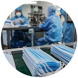Especificaciones para la fabricación de mascarillas Covid-19