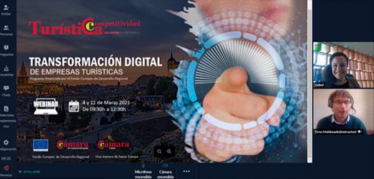 Lee más sobre el artículo Finalizan los webinar sobre Transformación Digital que Cámara Toledo ha organizado para empresas del sector turístico.