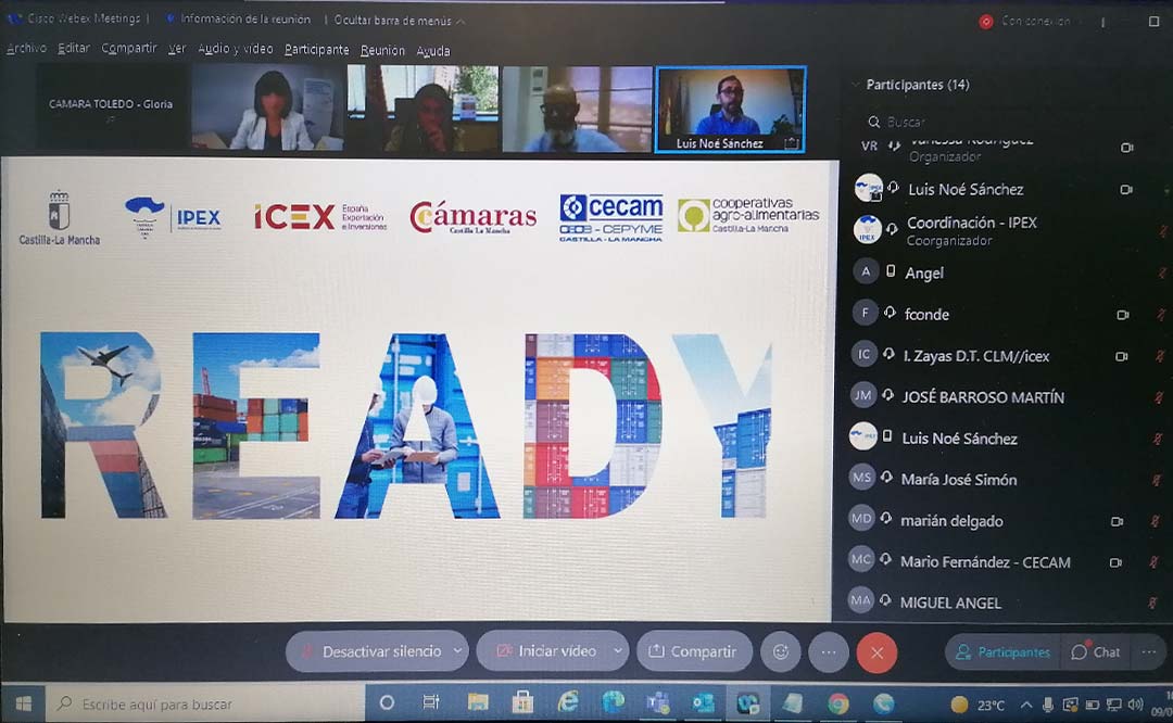 En este momento estás viendo La Cámara de Toledo presenta los programas del Área Internacional en el programa “Ready” de Ipex