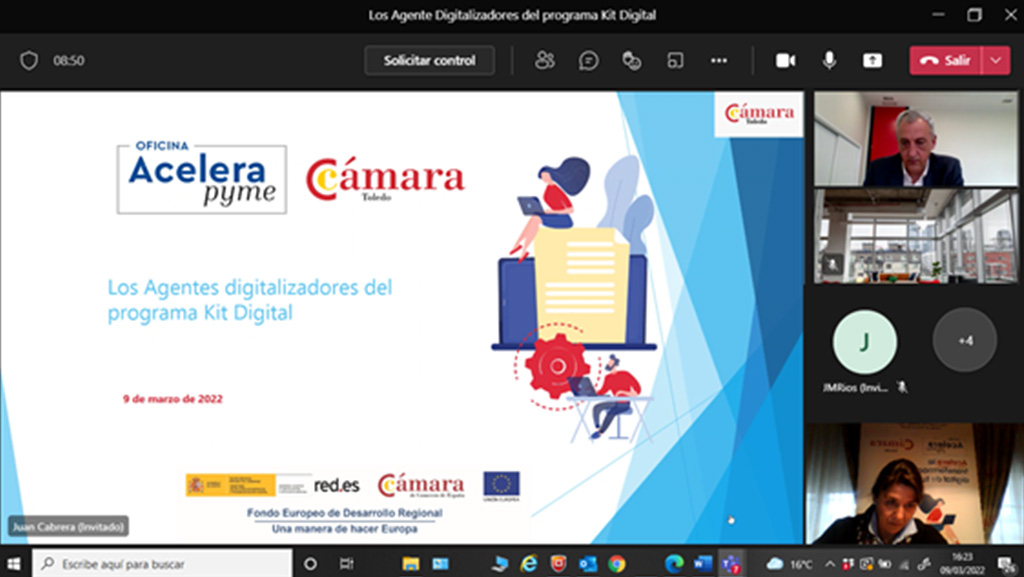 En este momento estás viendo Mas de 25 empresas participan en el  Webinar «Los agentes digitalizadores del programa Kit digital»