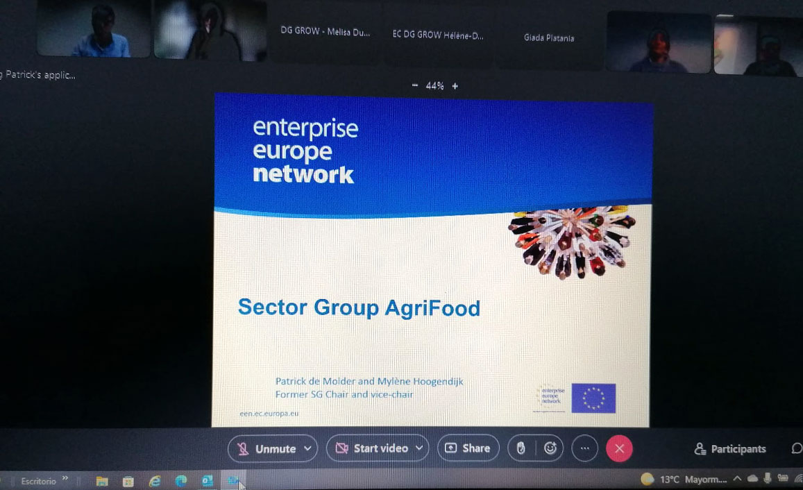 En este momento estás viendo La Cámara de Toledo participa como expertise en la reunión del grupo sectorial de alimentación de la Red Enterprise Europe Network