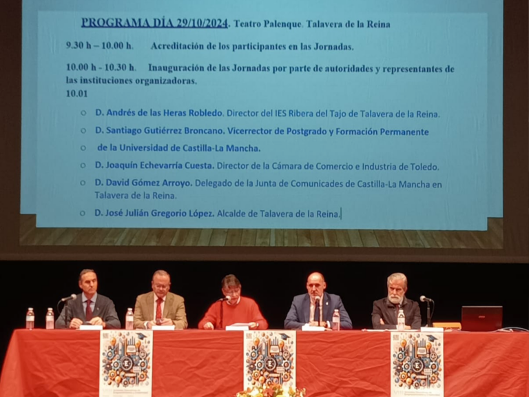 Lee más sobre el artículo Cámara Toledo participa un año más en las Jornadas Educativas de Emprendimiento y Creatividad de Talavera de la Reina