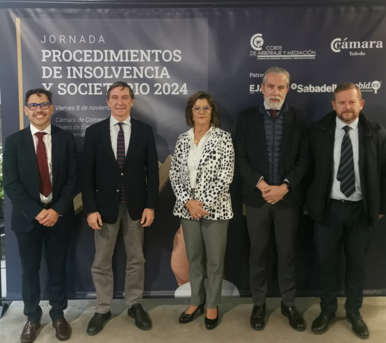 Lee más sobre el artículo La Cámara de Comercio de Toledo celebra con éxito la tercera edición de la Jornada de Procedimientos de Insolvencia y Societario 2024