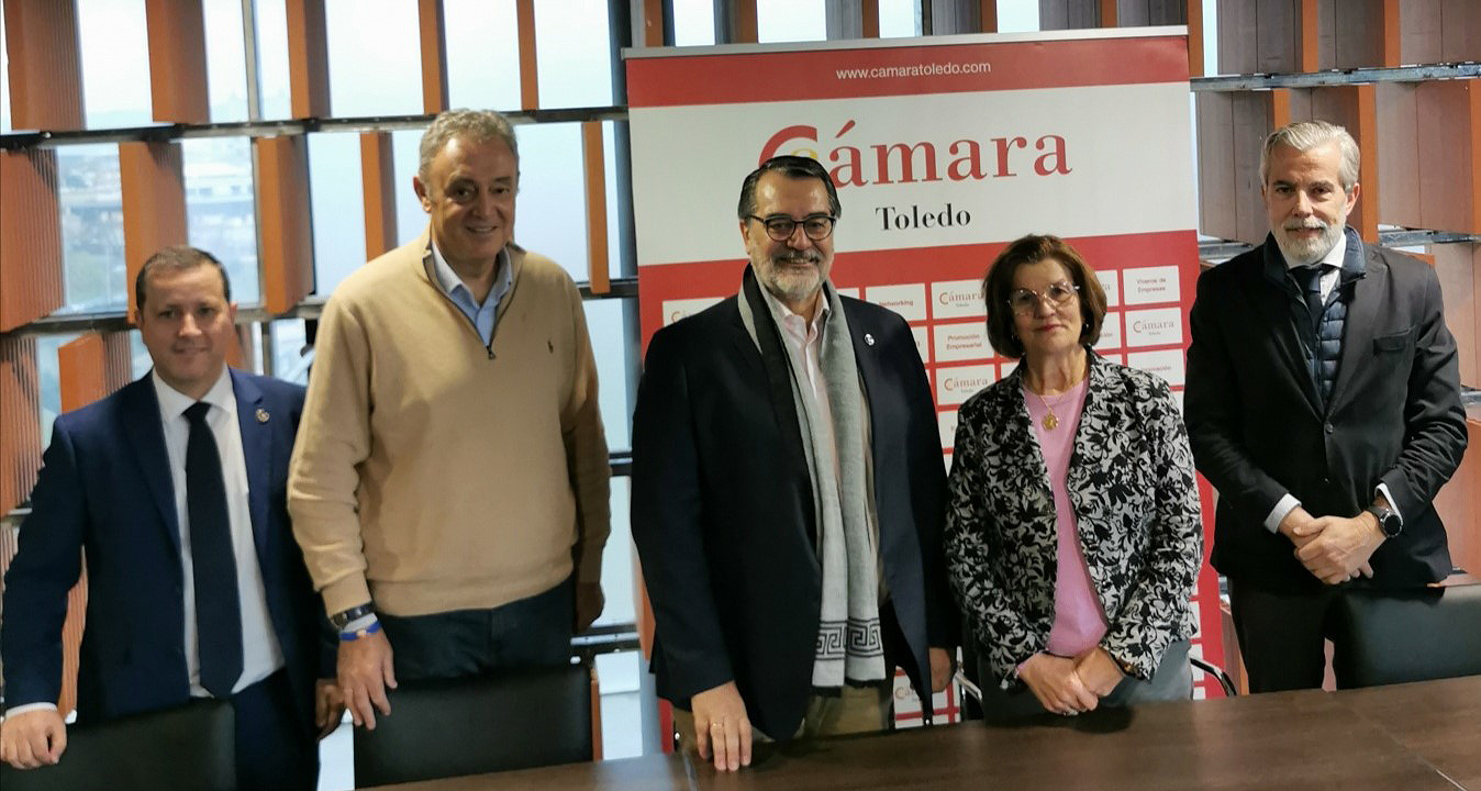 En este momento estás viendo La Cámara de Comercio de Toledo recibe a la Asociación Española contra el Cáncer