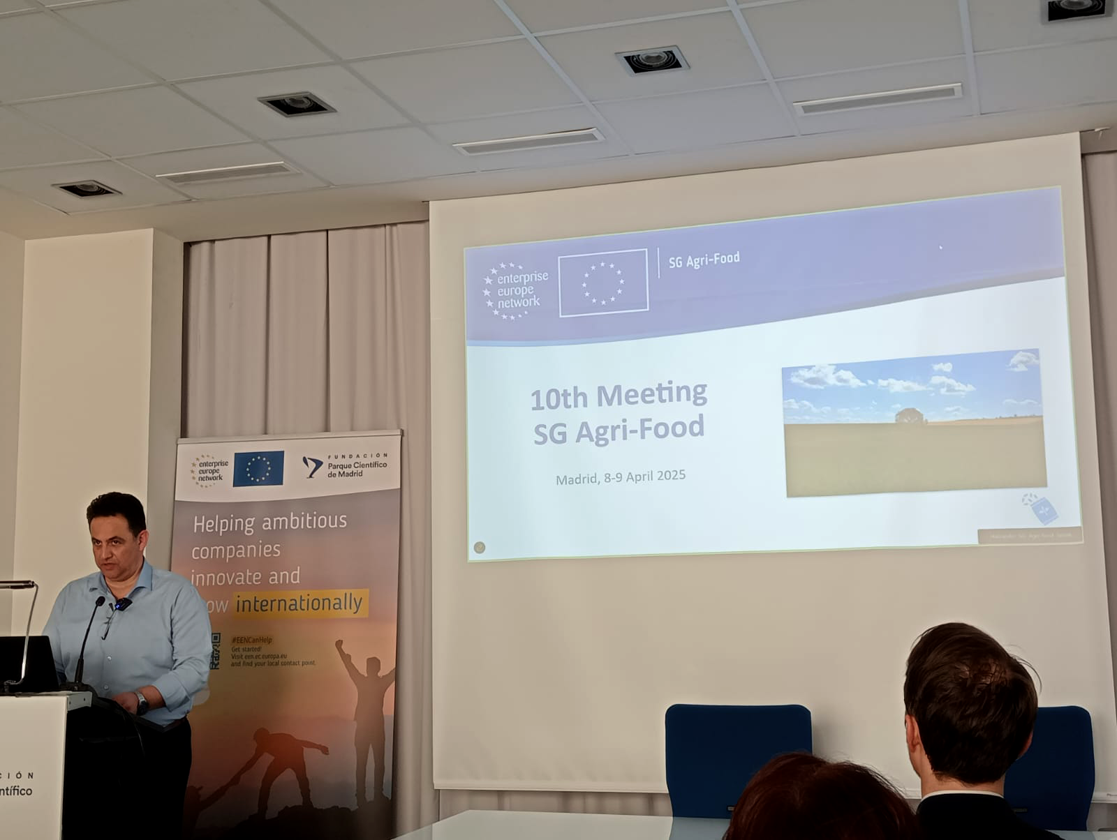 En este momento estás viendo La Cámara de Toledo participa en la reunion del grupo sectorial de agroalimentario de la Enterprise Europe Network organizada en Madrid