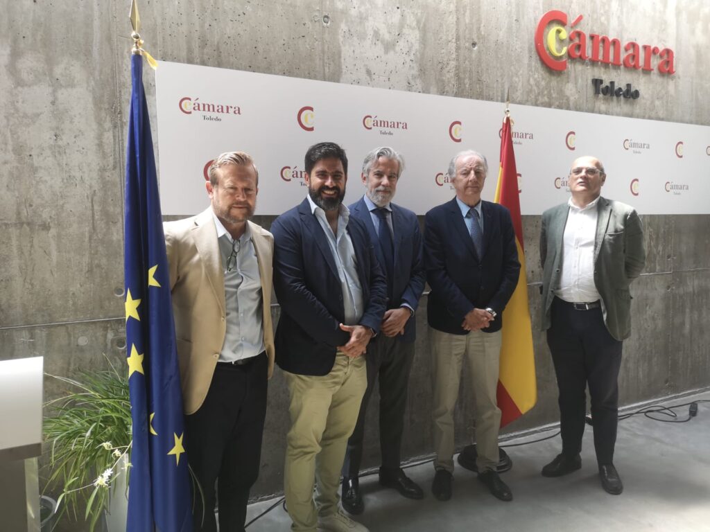 Esta mañana se ha celebrado una reunión de coordinación en la sede del Vivero de Empresas de la Cámara de Comercio de Toledo con motivo de la próxima edición del Franchise Innovation Summit