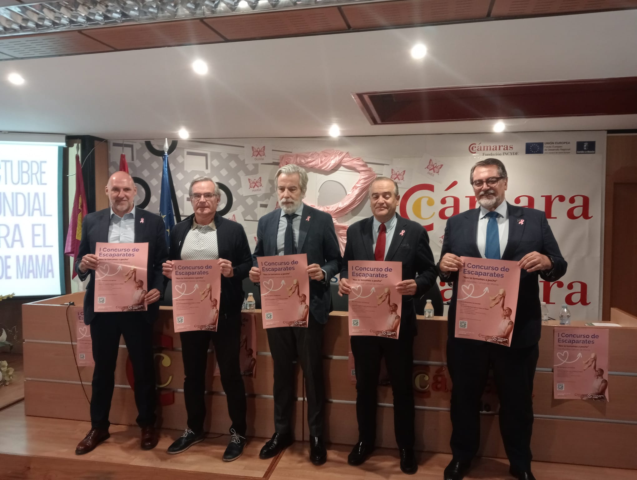 En este momento estás viendo Toledo y Talavera de la Reina convocan el I Concurso de Escaparates “Nos lo tomamos a pecho” por el Día Mundial Contra el Cáncer de Mama